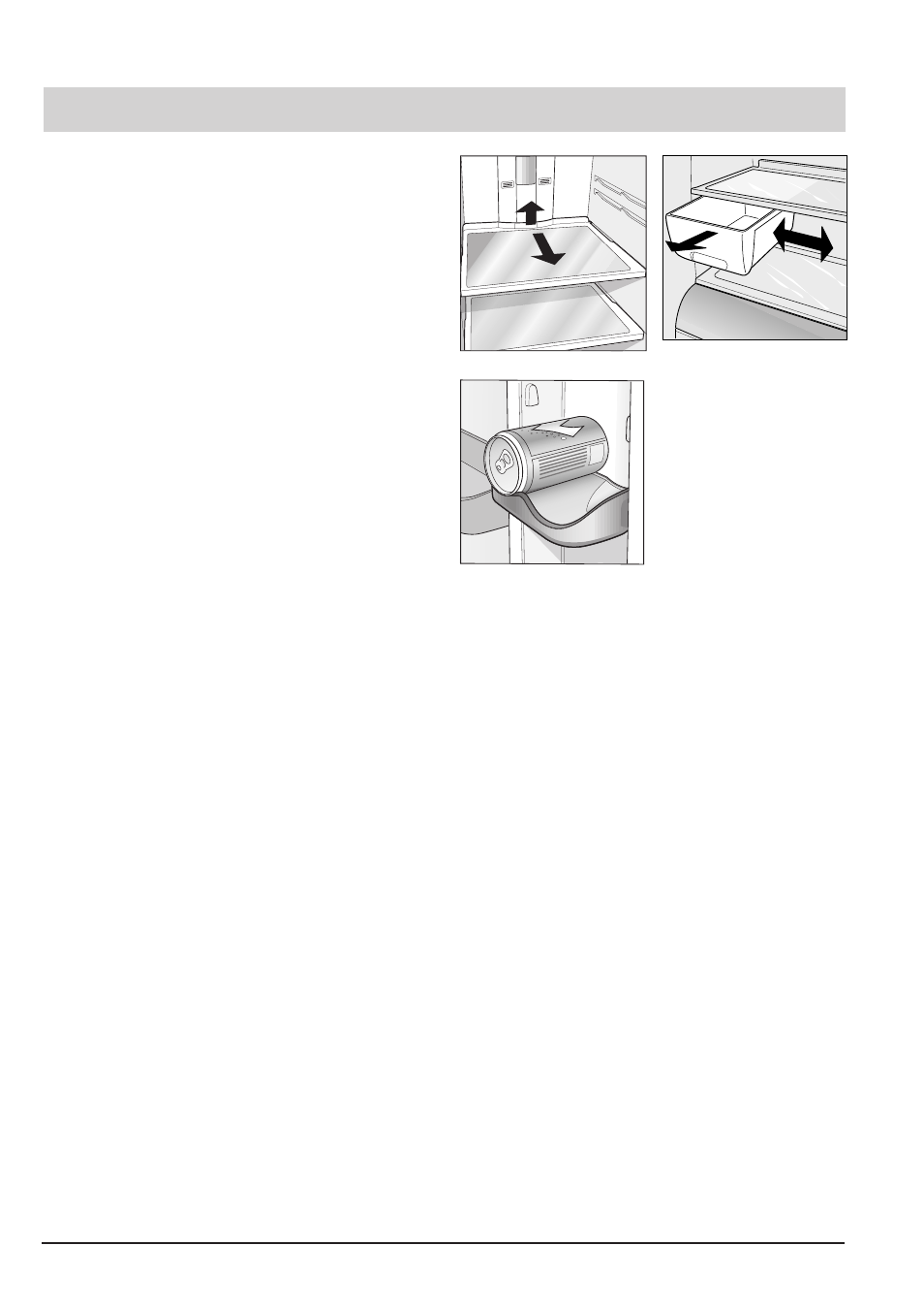 How to use the refrigerator compartment | Hotpoint FFA47X User Manual | Page 9 / 20