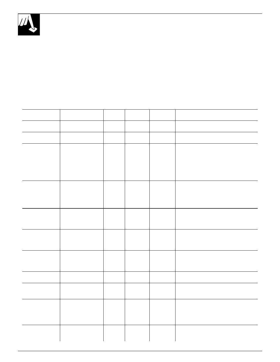 22 broiling guide | Hotpoint RGB532 User Manual | Page 22 / 44