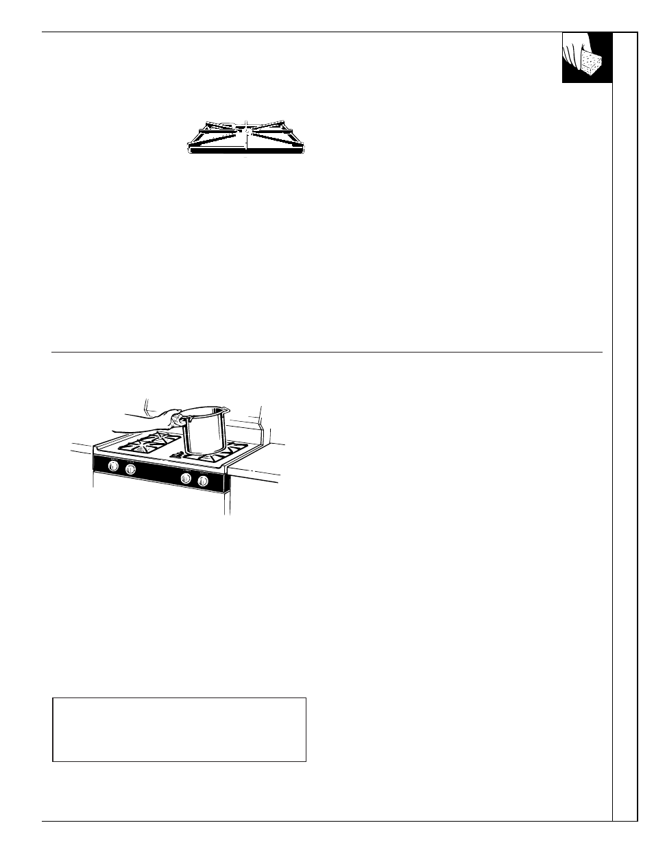 Oven bottom, Car e and cleaning | Hotpoint RGB532 User Manual | Page 25 / 44