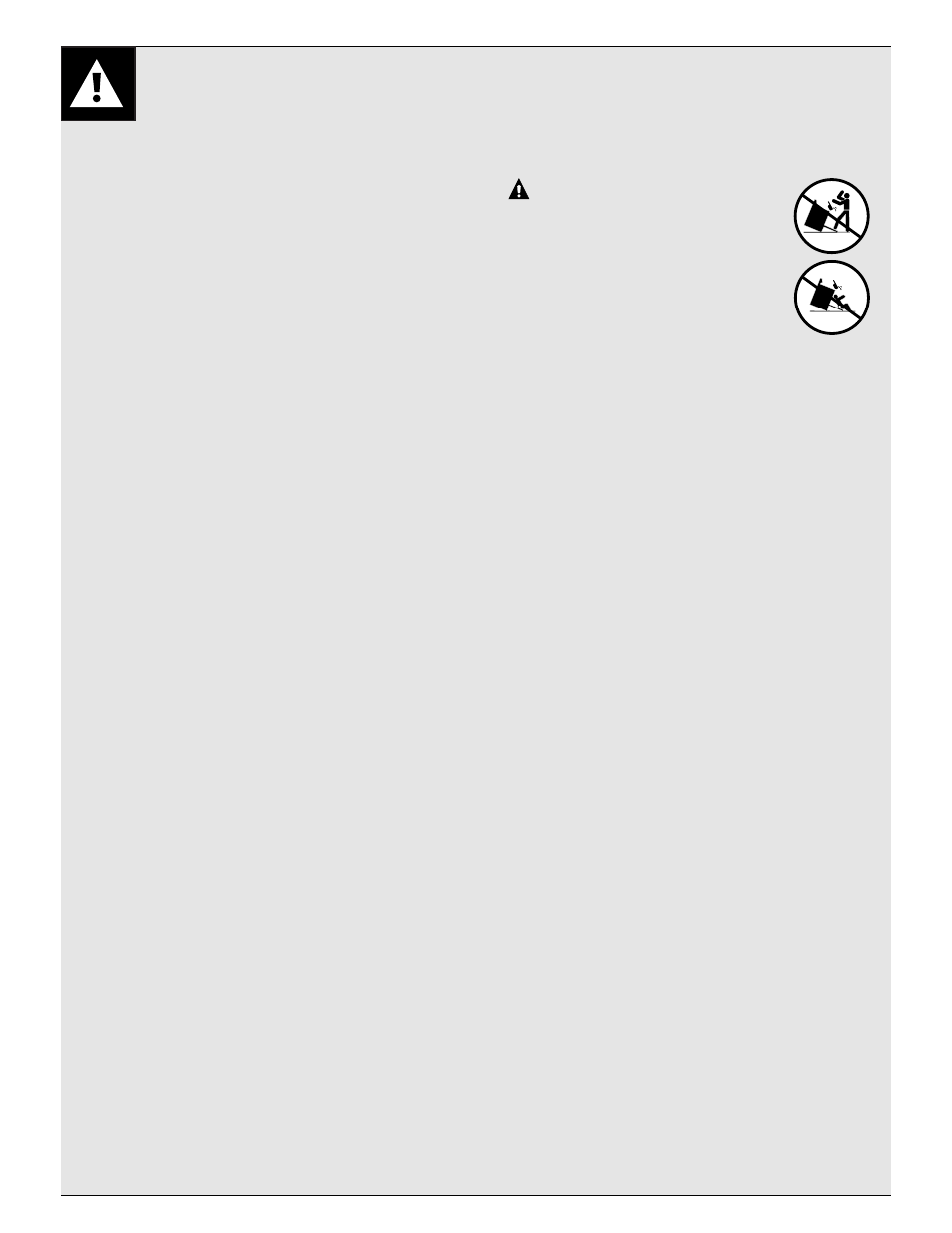 Anti-tip device, Warning, Important safety instructions | Hotpoint RGB532 User Manual | Page 4 / 44