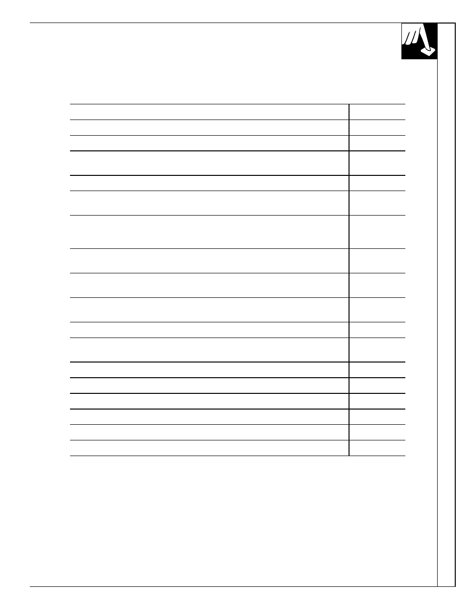 Featur es of y our range | Hotpoint RGB532 User Manual | Page 9 / 44