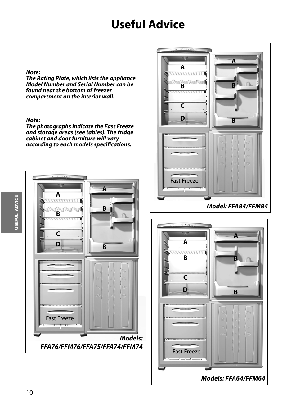 Useful advice | Hotpoint FFA76  EN User Manual | Page 10 / 28