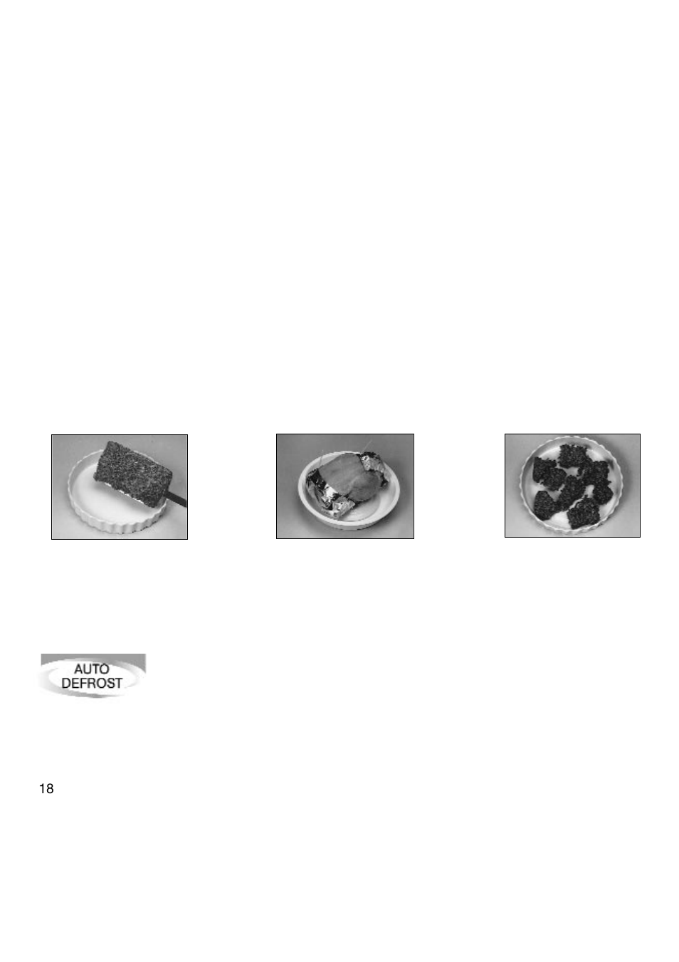 Auto defrost programmes | Hotpoint 6665 User Manual | Page 20 / 69