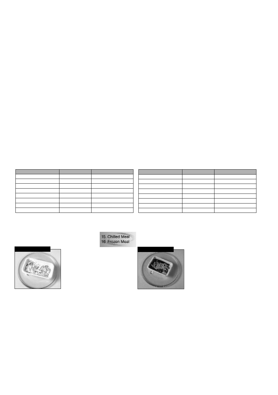 Sensor reheat programmes, Guidelines for use, Auto sensor cook and reheat programmes for 6666 | Hotpoint 6665 User Manual | Page 26 / 69