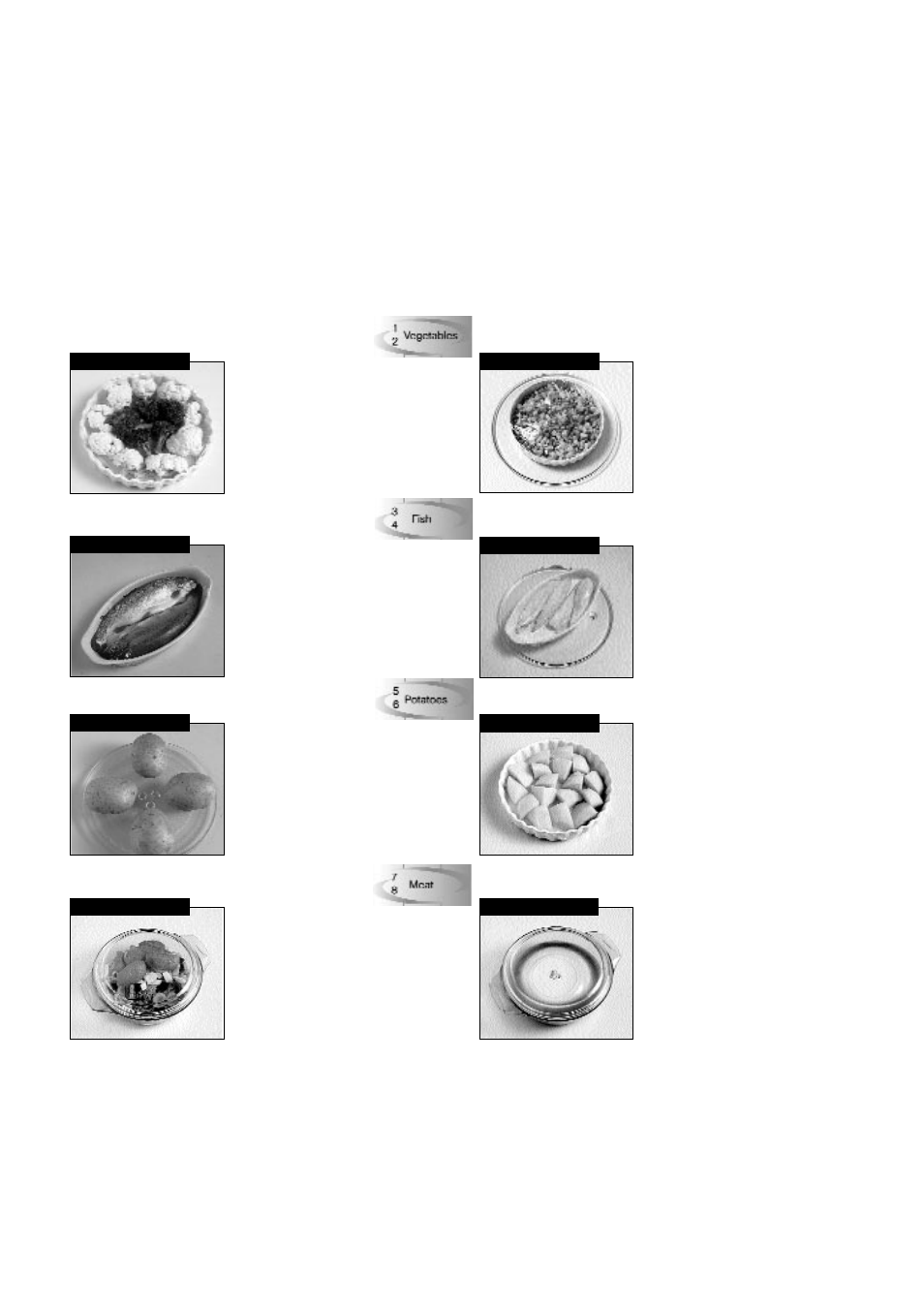 Auto sensor cook programmes for 6666 | Hotpoint 6665 User Manual | Page 27 / 69