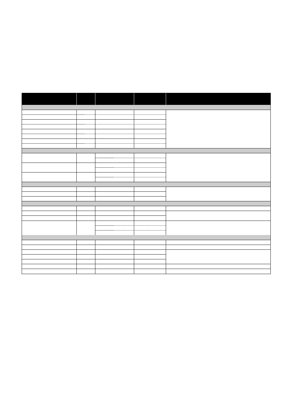 Cooking charts | Hotpoint 6665 User Manual | Page 35 / 69