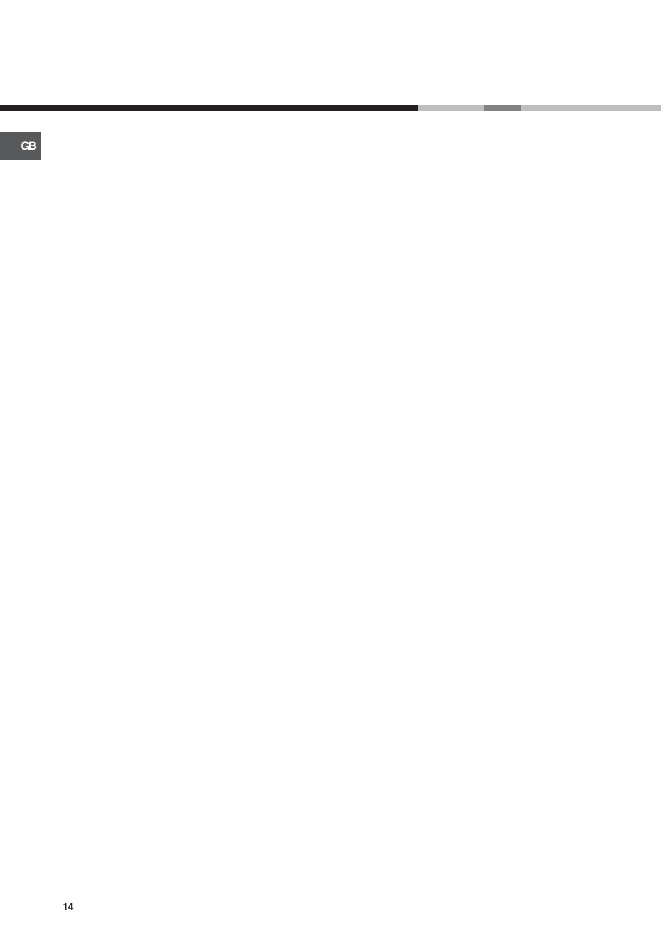 Hotpoint OS89CIX User Manual | Page 14 / 16