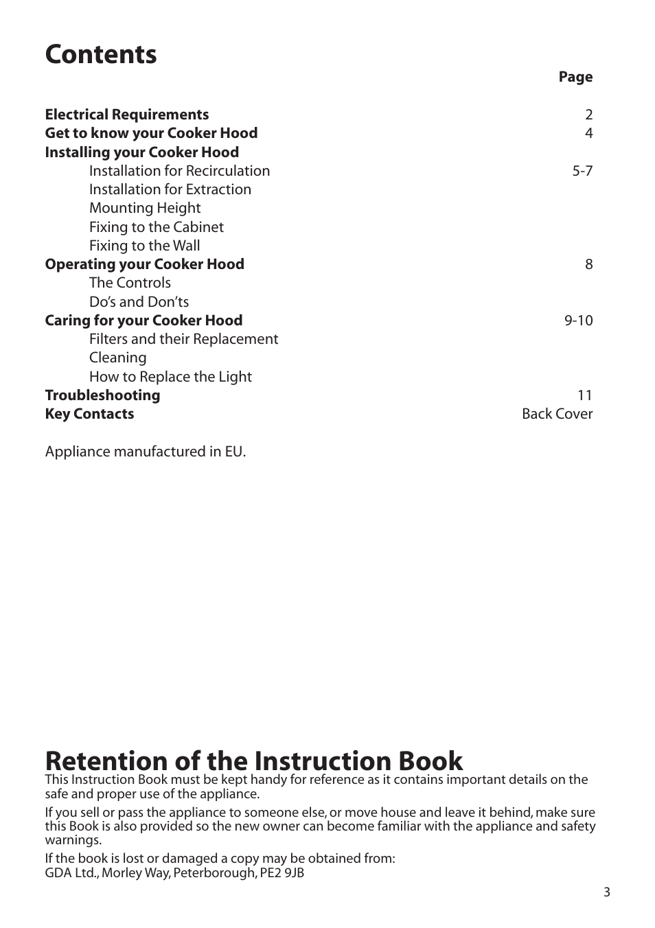 Hotpoint HTV10 User Manual | Page 3 / 12