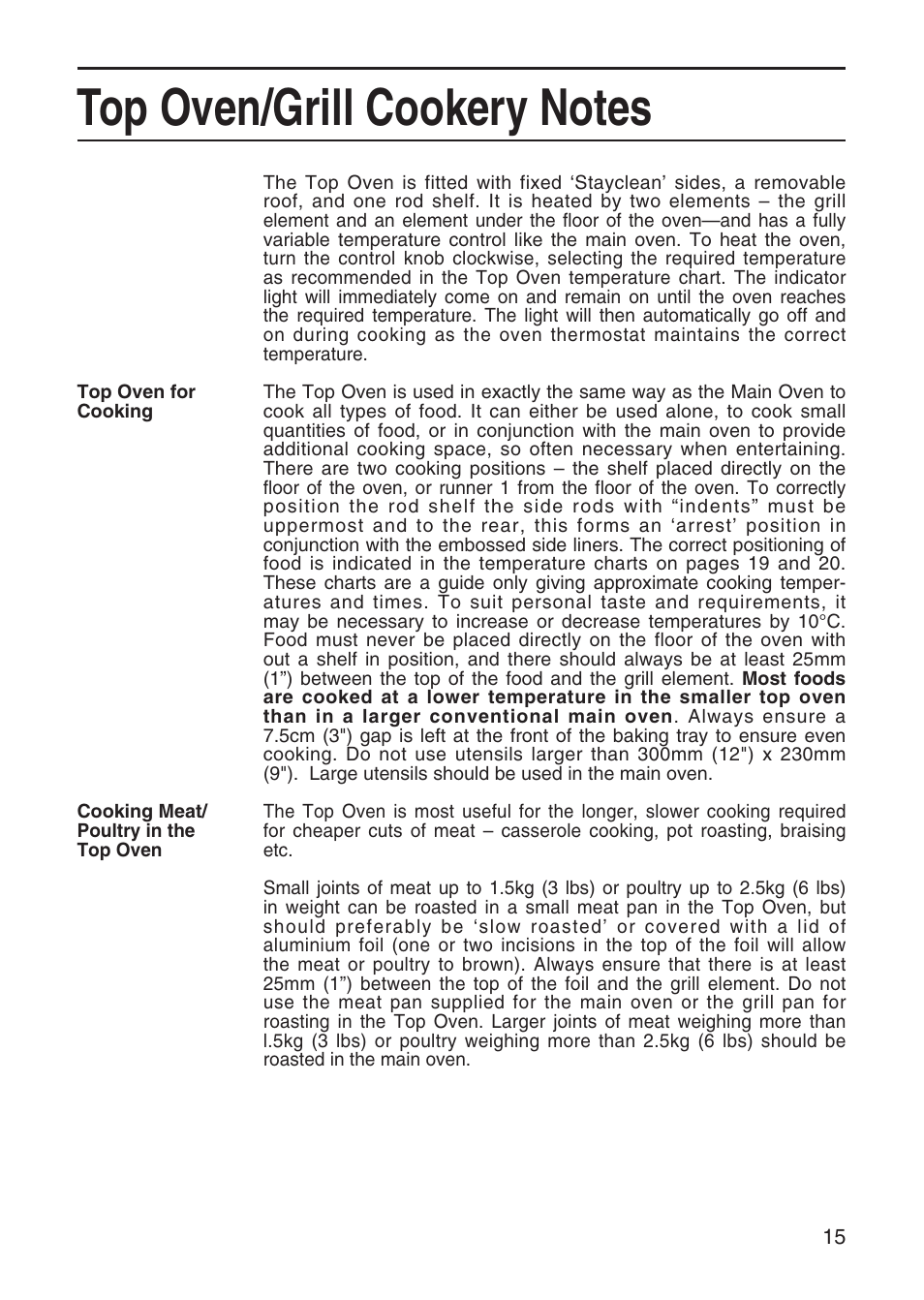Hotpoint EW41 User Manual | Page 15 / 32