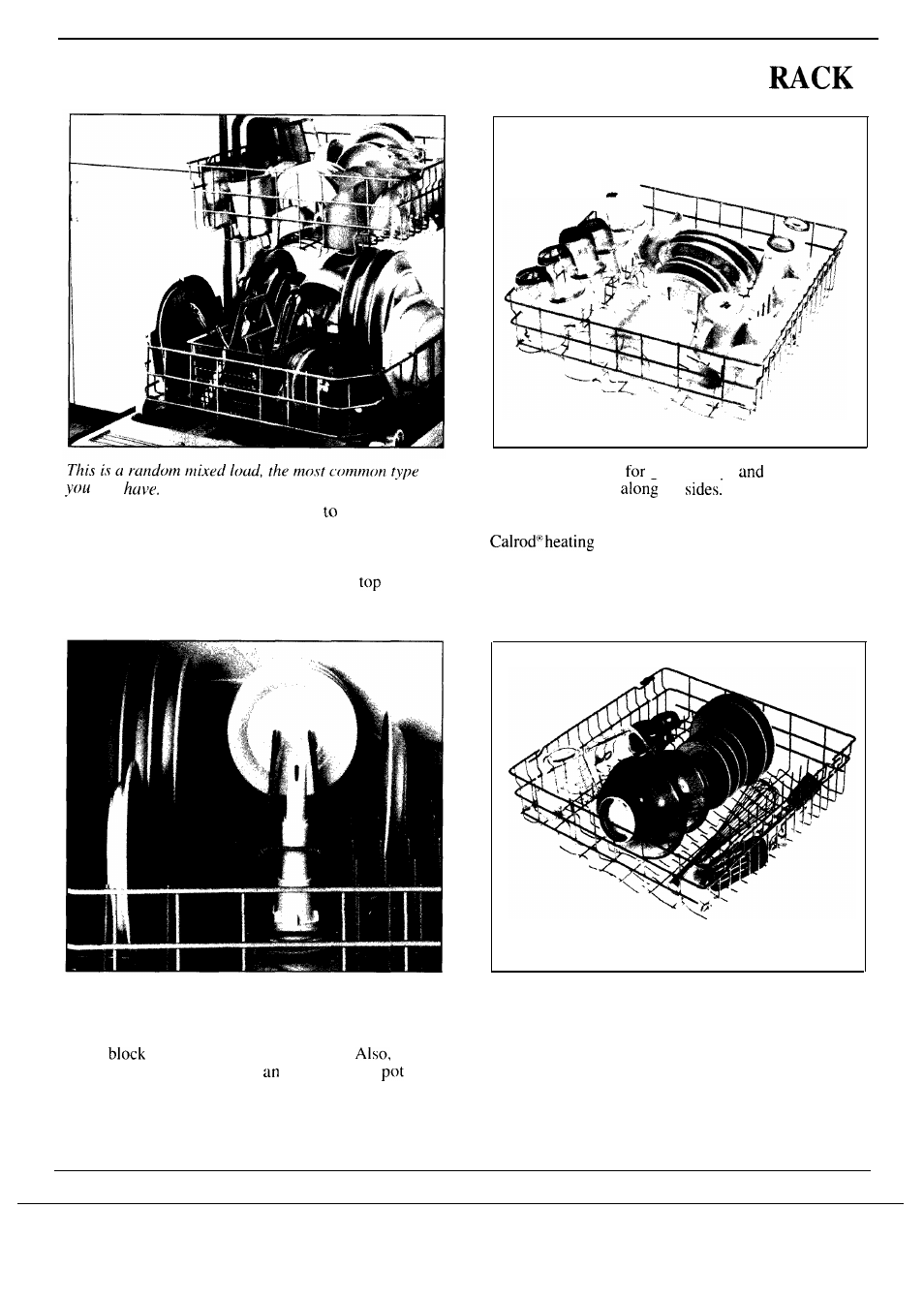 Loading, How to load your dishwasher how to load the top | Hotpoint HDA969 User Manual | Page 8 / 20