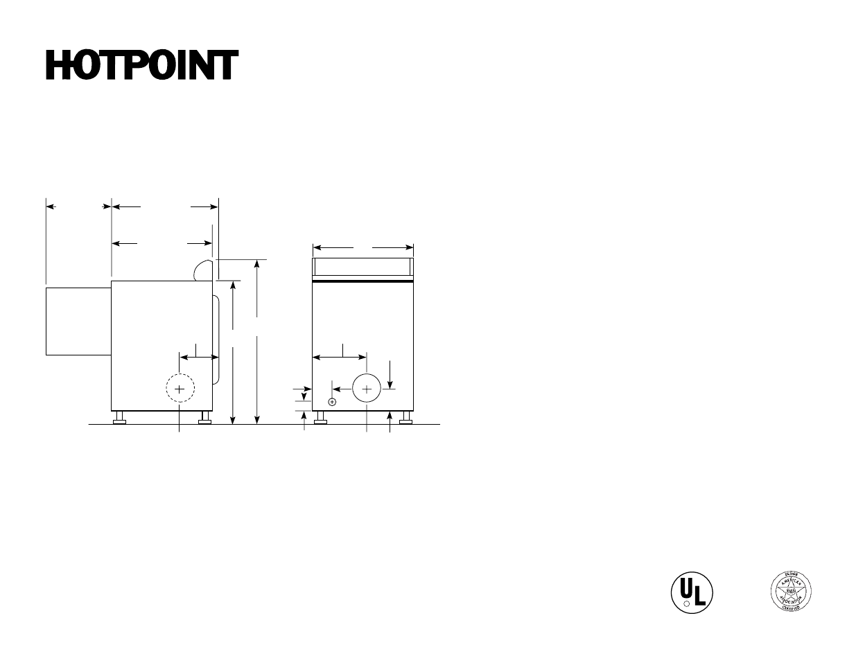 Hotpoint NVL333EYAA User Manual | 3 pages