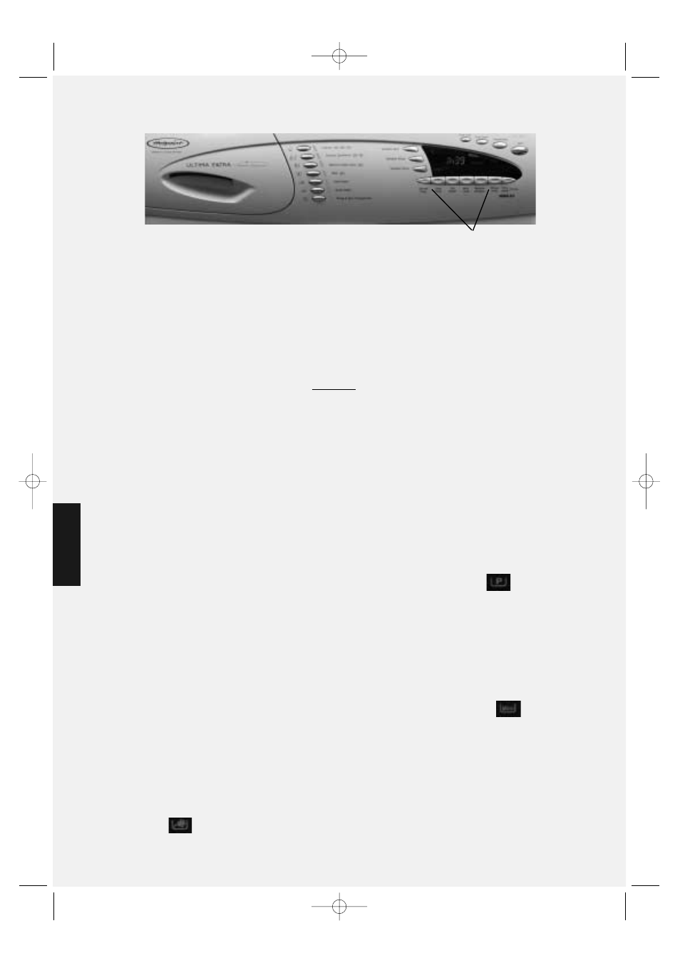Options | Hotpoint WMA63 User Manual | Page 20 / 28