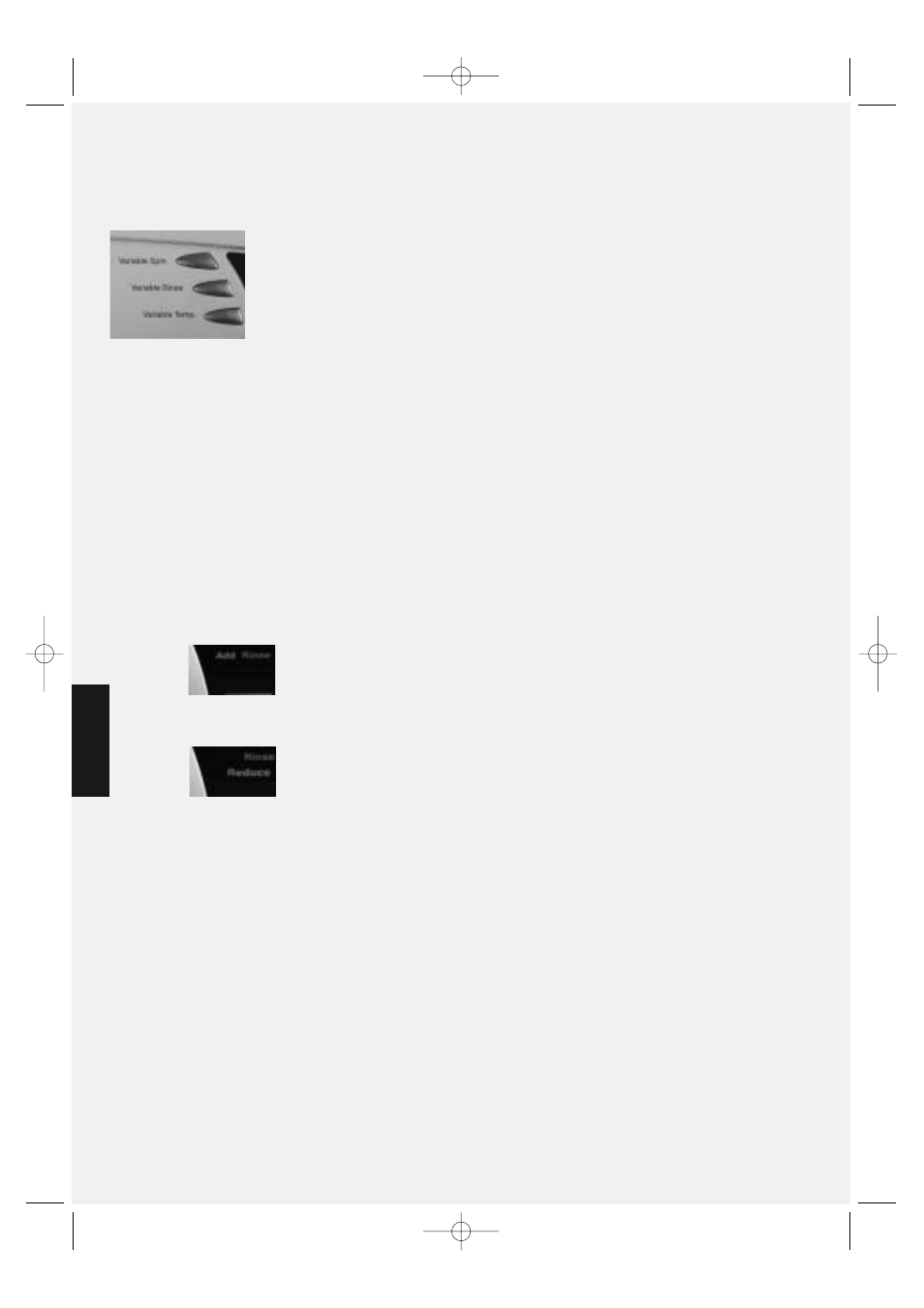 Options | Hotpoint WMA63 User Manual | Page 22 / 28