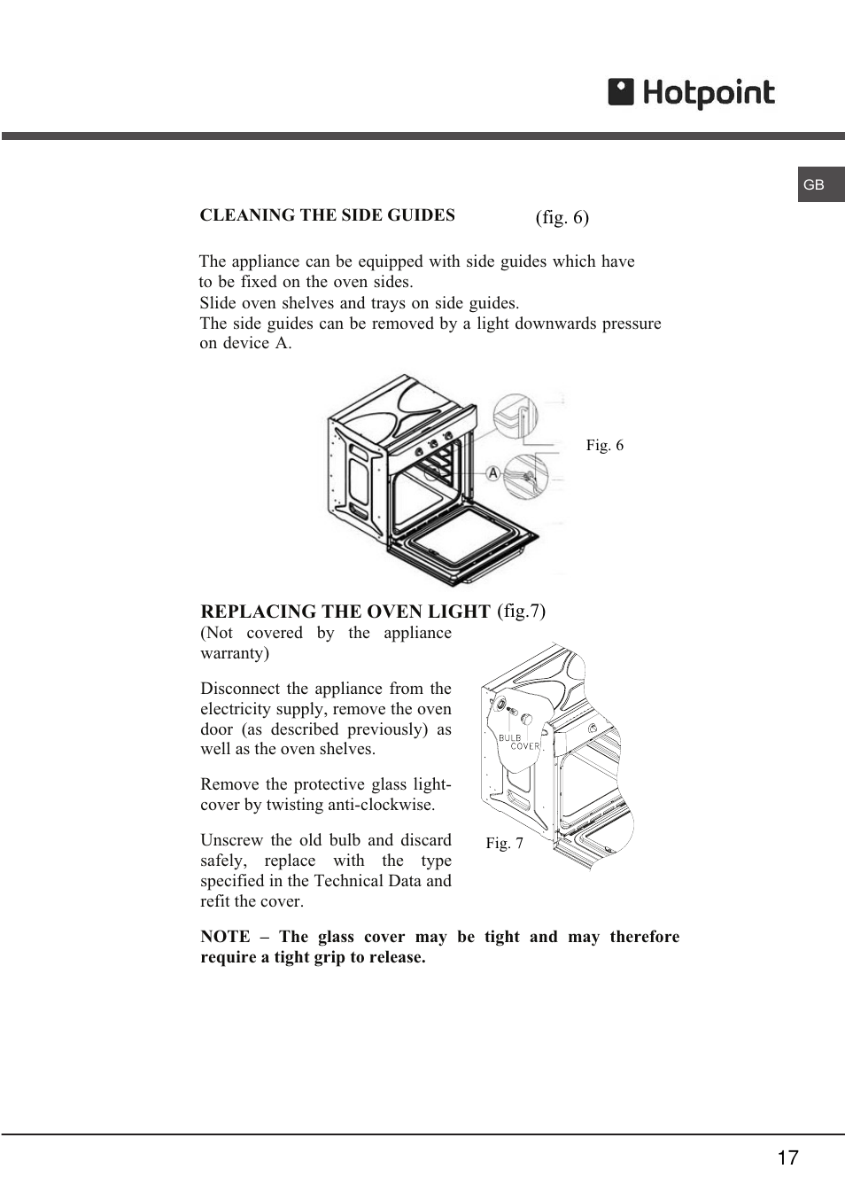 Hotpoint SY23 User Manual | Page 18 / 21