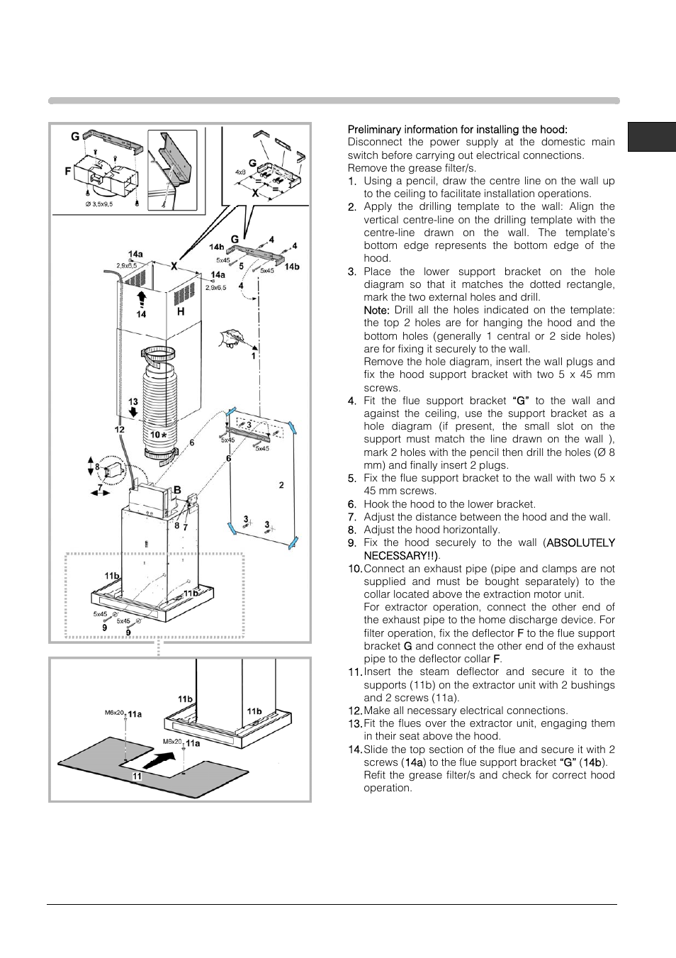 Hotpoint HTS93G User Manual | Page 3 / 8