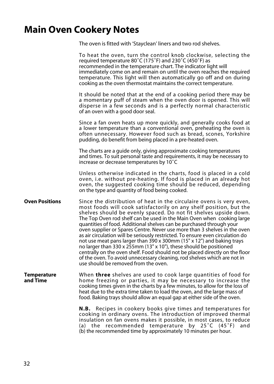 Hotpoint EW34 User Manual | Page 32 / 44