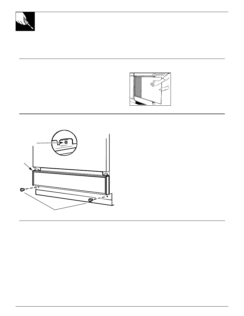Front panel color change, How to change color panels | Hotpoint HDA330 User Manual | Page 12 / 20