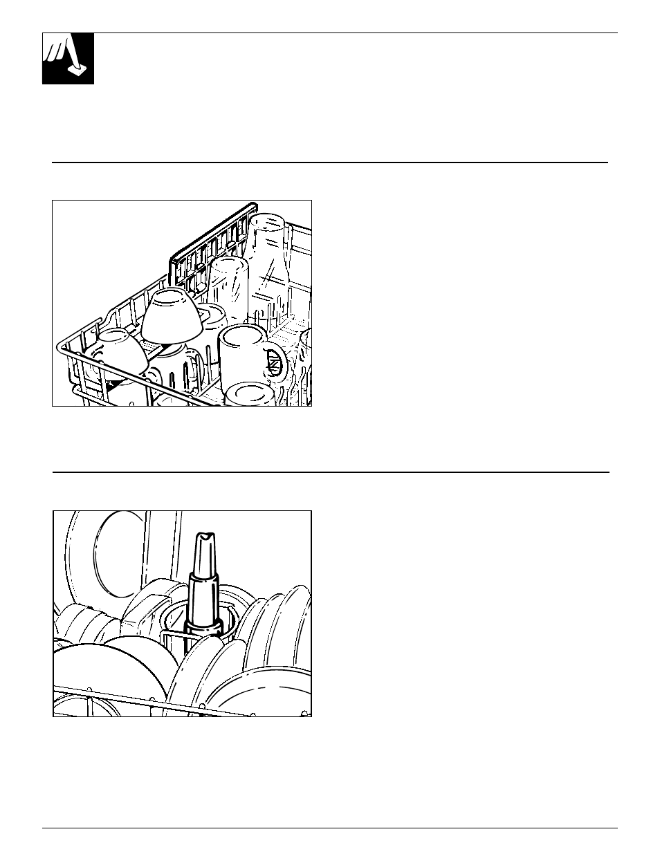 Loading, 8how to load your dishwasher | Hotpoint HDA330 User Manual | Page 8 / 20