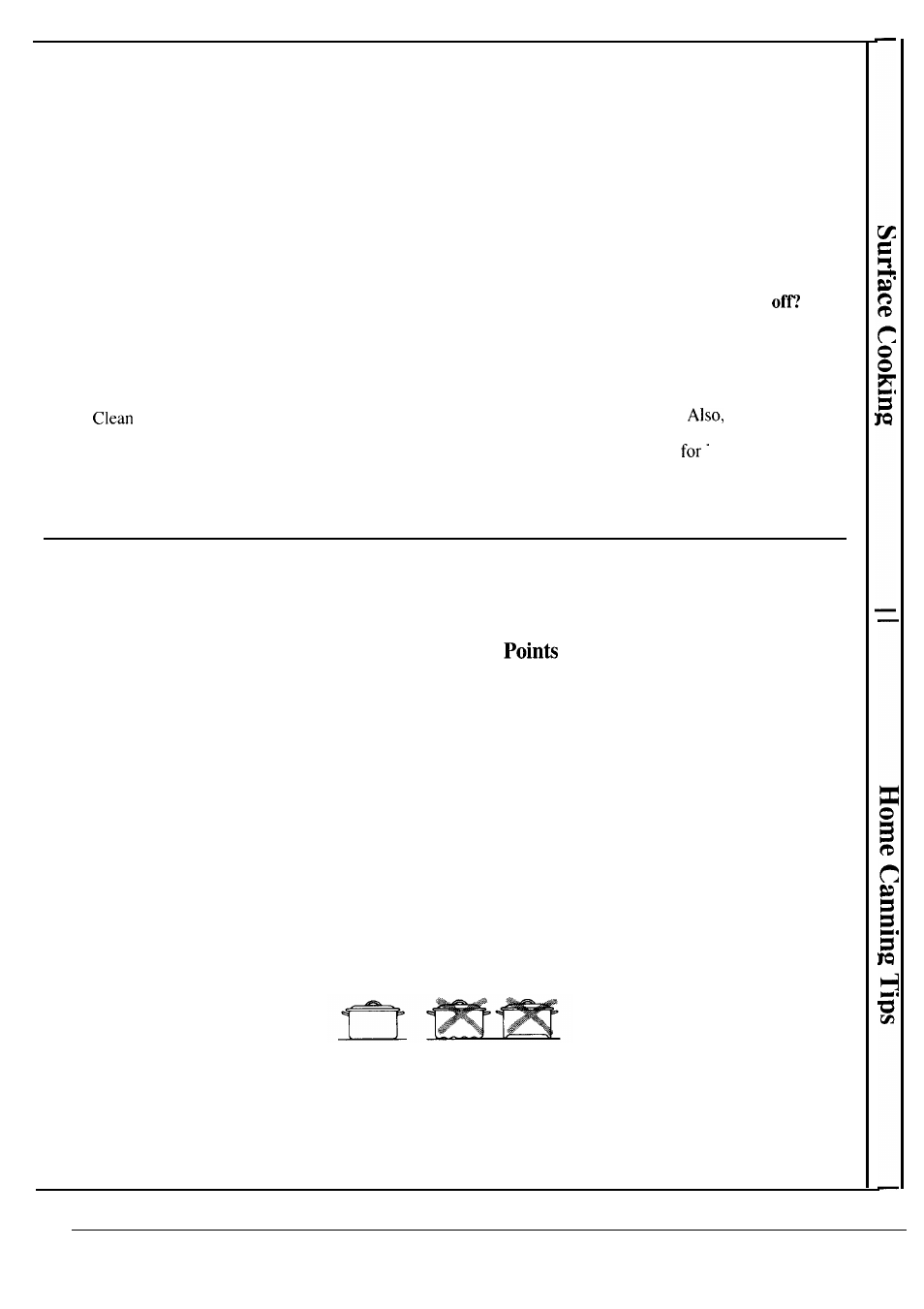 Canning tips, Questions & answers, Home canning tips | Observe following in canning | Hotpoint RF725GP User Manual | Page 9 / 32