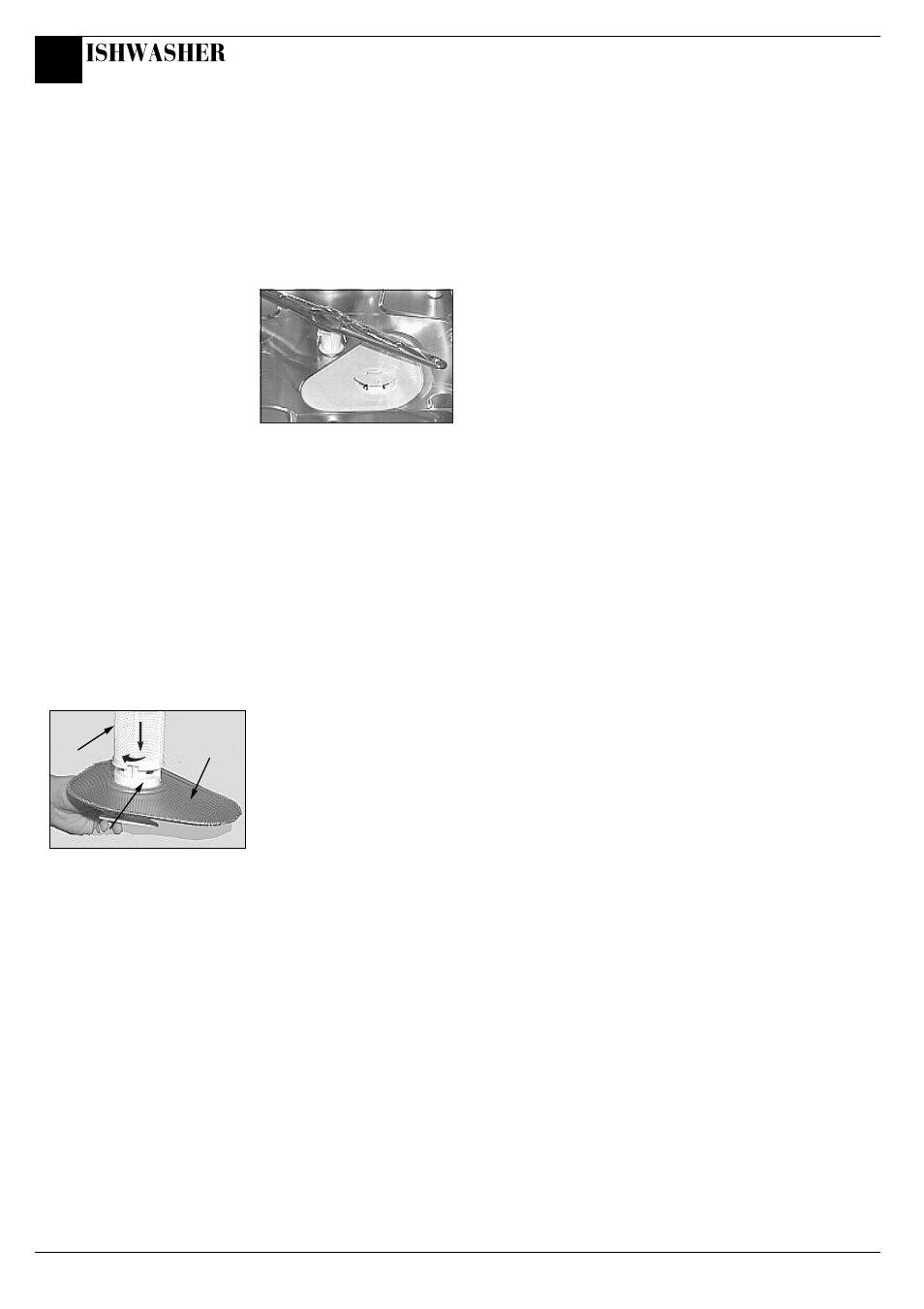 Care and cleaning, Ishwasher | Hotpoint BCI45 User Manual | Page 14 / 20