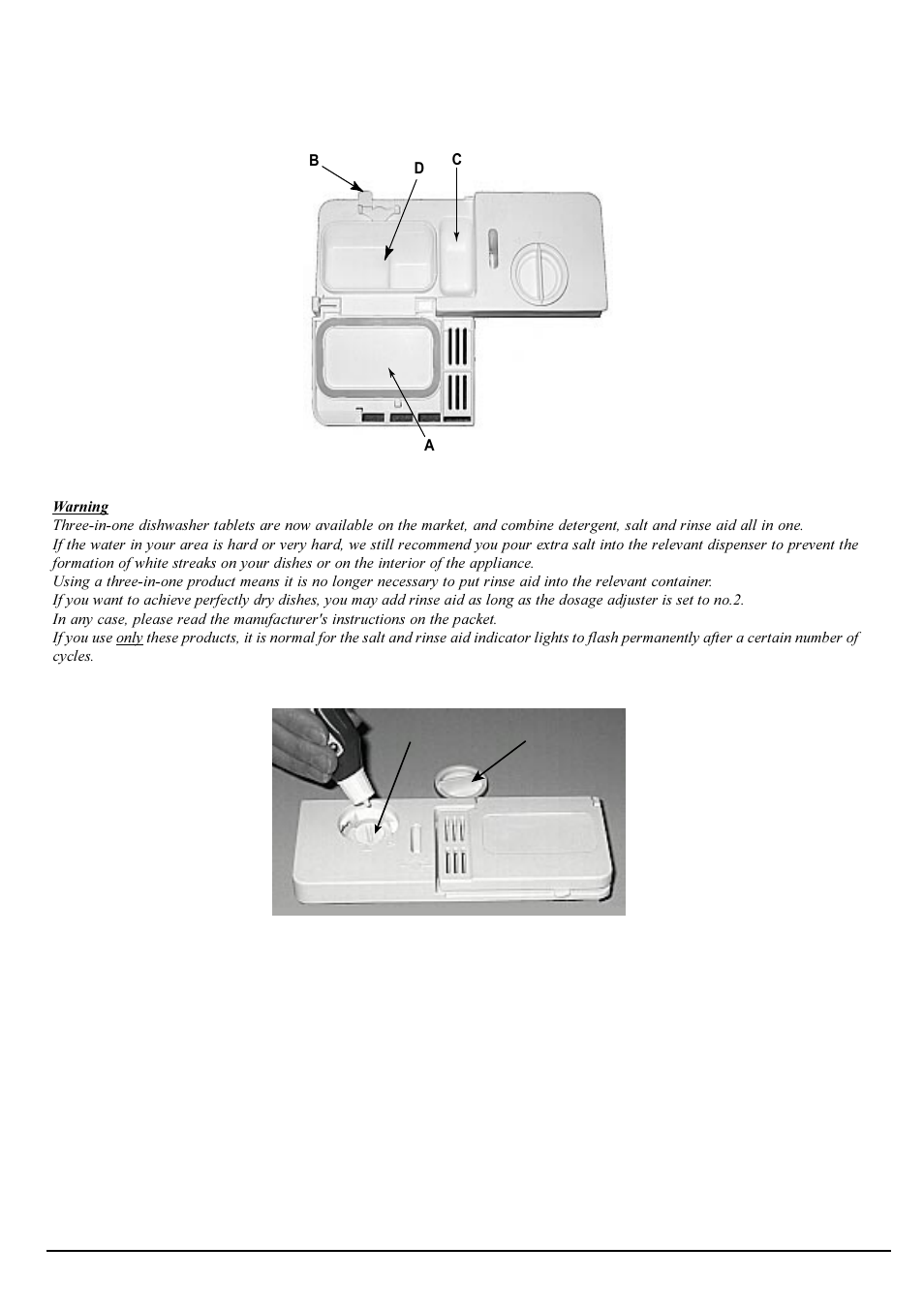 Before using your dishwasher | Hotpoint FDW85 User Manual | Page 8 / 24