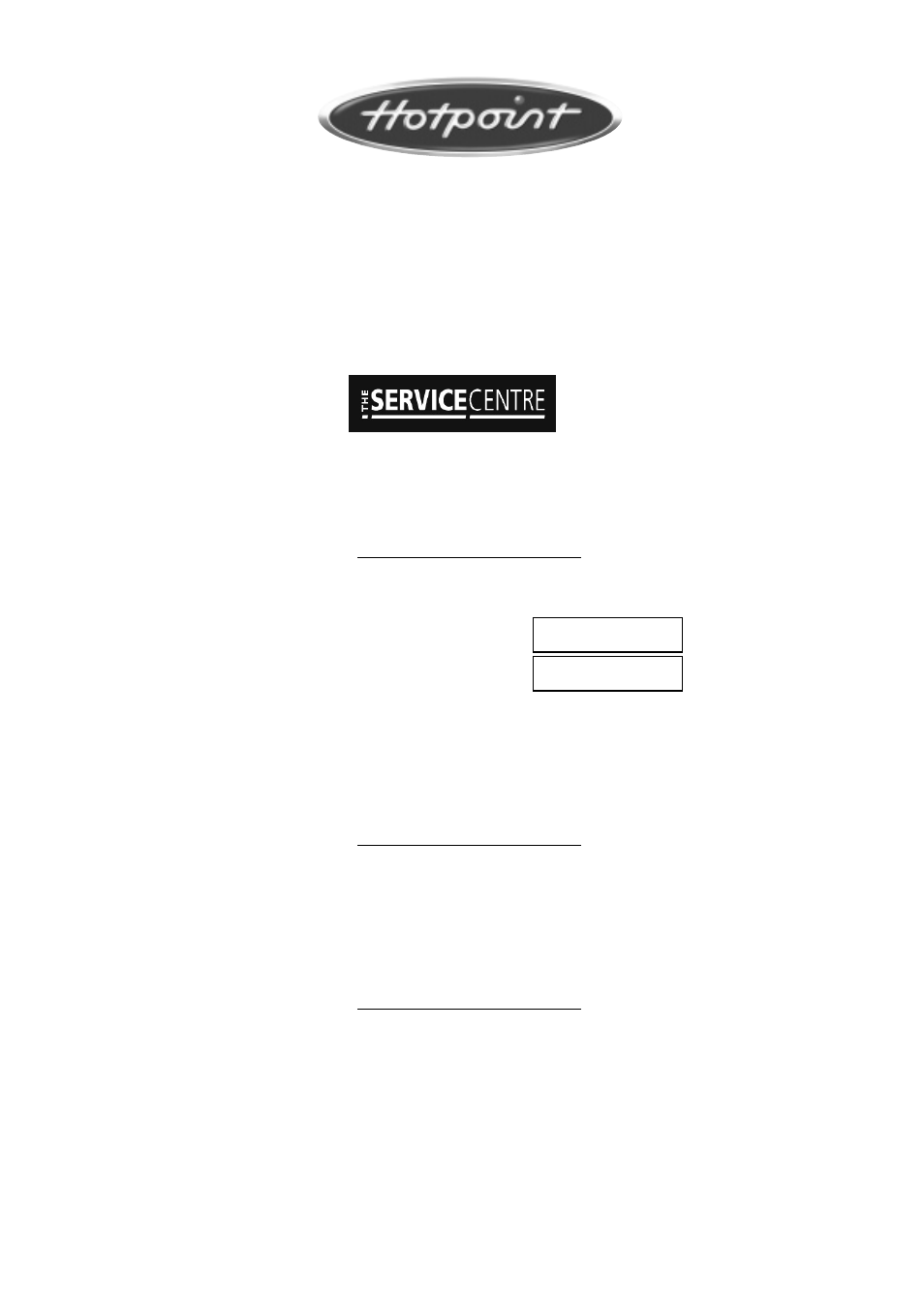 Key contacts, After sales service | Hotpoint BFV68 User Manual | Page 20 / 20