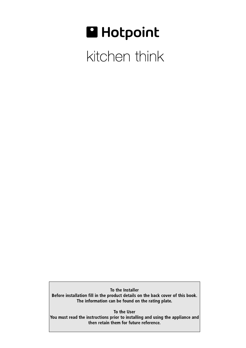 Hotpoint ULTIMA FDW80 User Manual | 24 pages