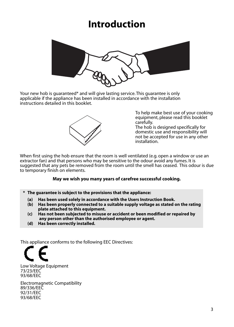 Introduction | Hotpoint BE32 User Manual | Page 3 / 16