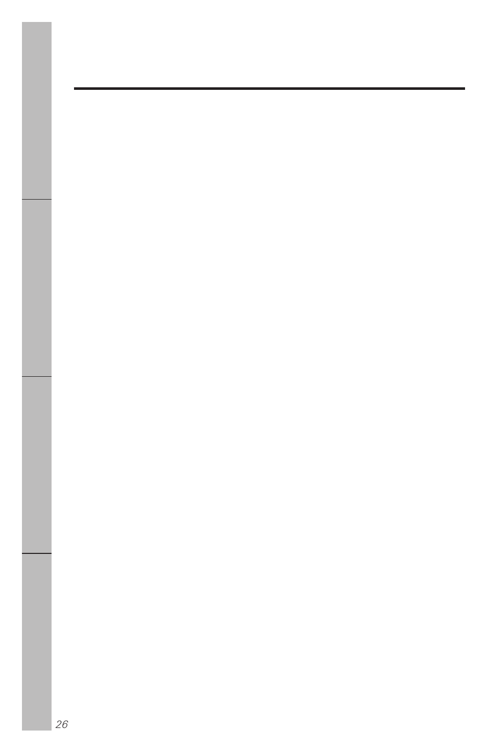 Hotpoint HDA100 User Manual | Page 26 / 28