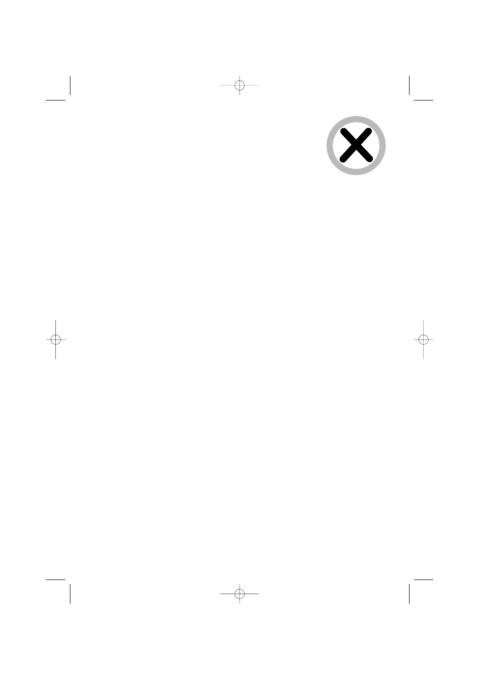 For your safety, Never | Hotpoint BG05 User Manual | Page 5 / 16