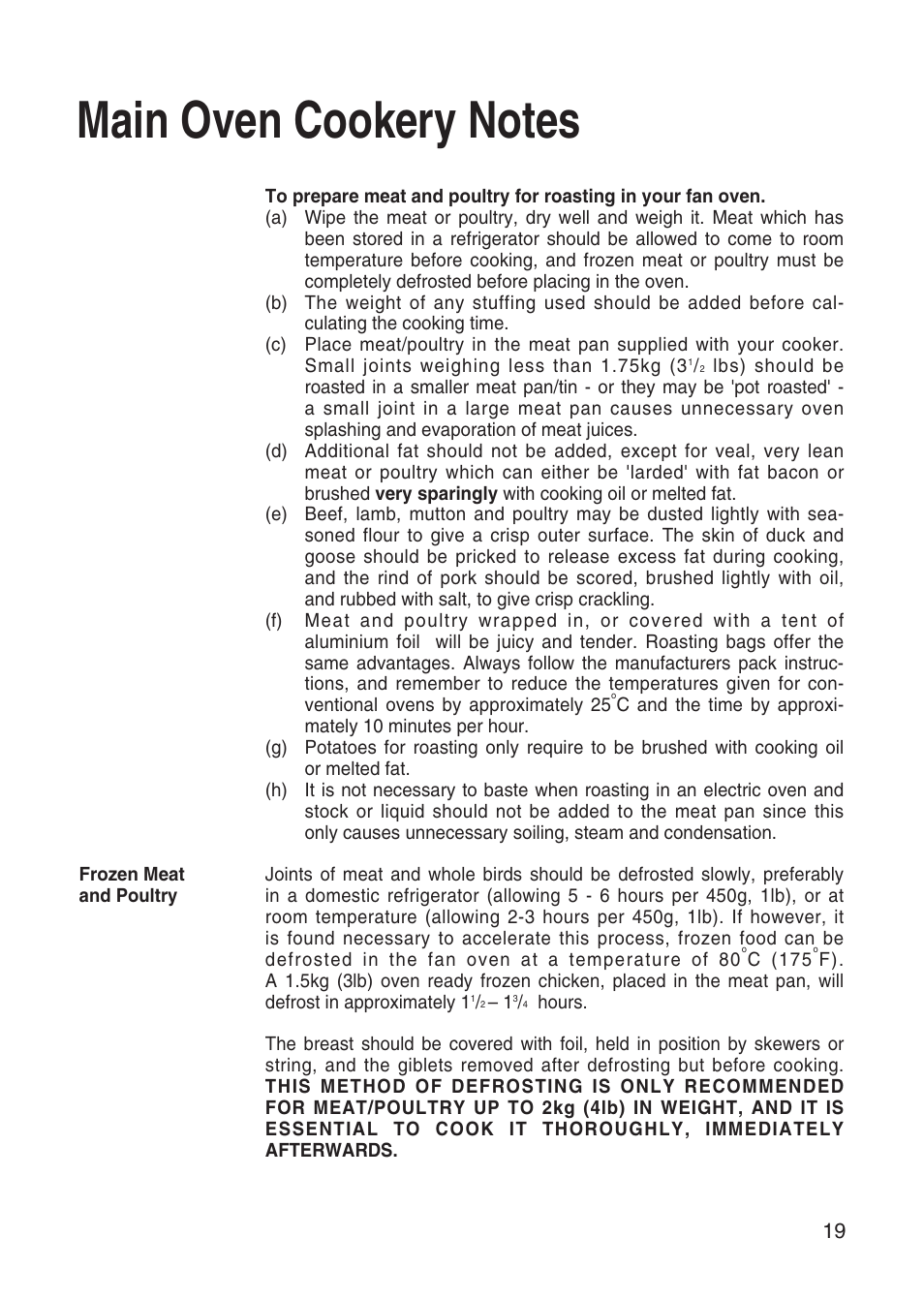 Hotpoint EW31 User Manual | Page 19 / 32