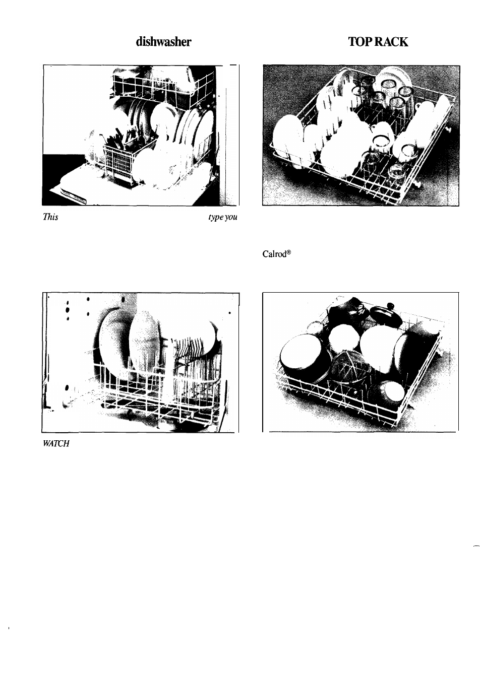 Loading, How to load your how to load the | Hotpoint HDA850G User Manual | Page 8 / 16