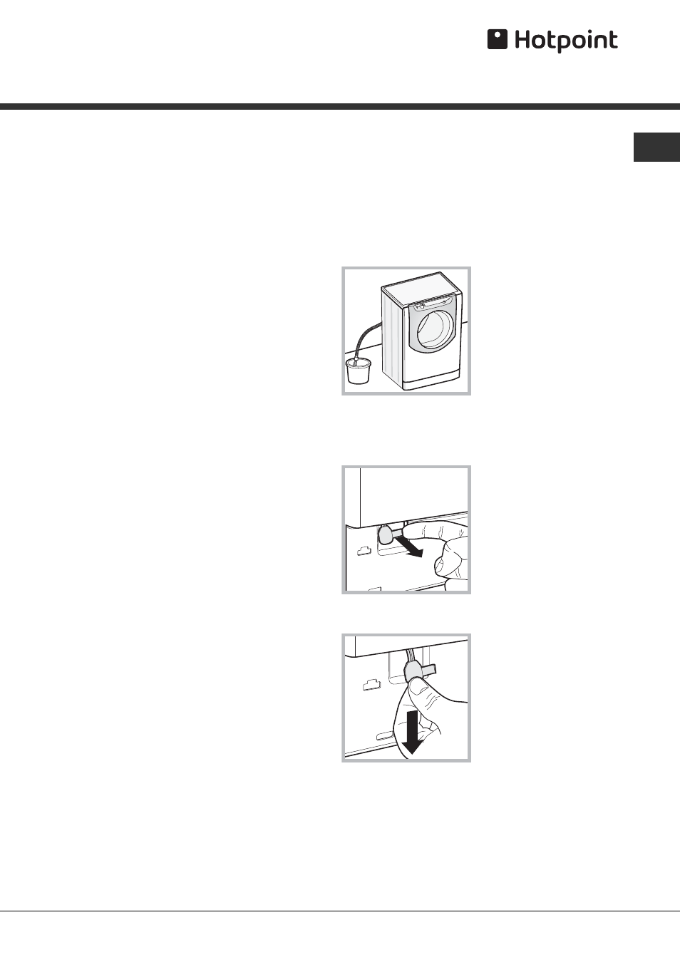 Precautions and tips | Hotpoint AQUALTIS WASHING MACHINE AQ7F User Manual | Page 11 / 16