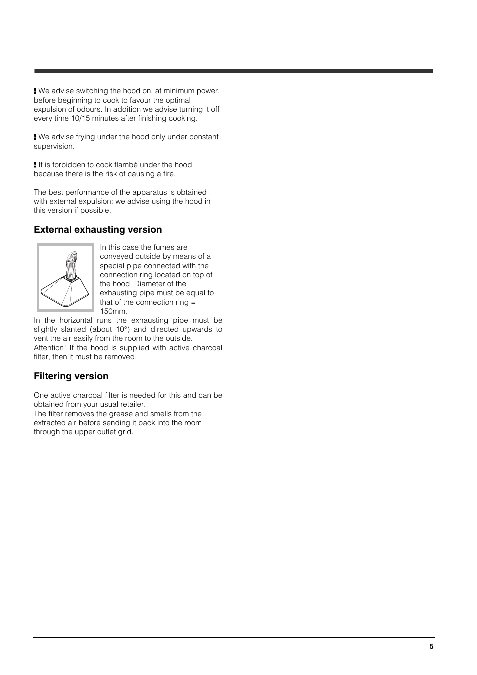 Hotpoint HE63 HE73 HE93 User Manual | Page 5 / 8