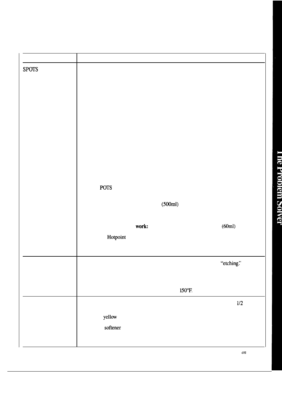 Hotpoint HDA2600K User Manual | Page 19 / 24