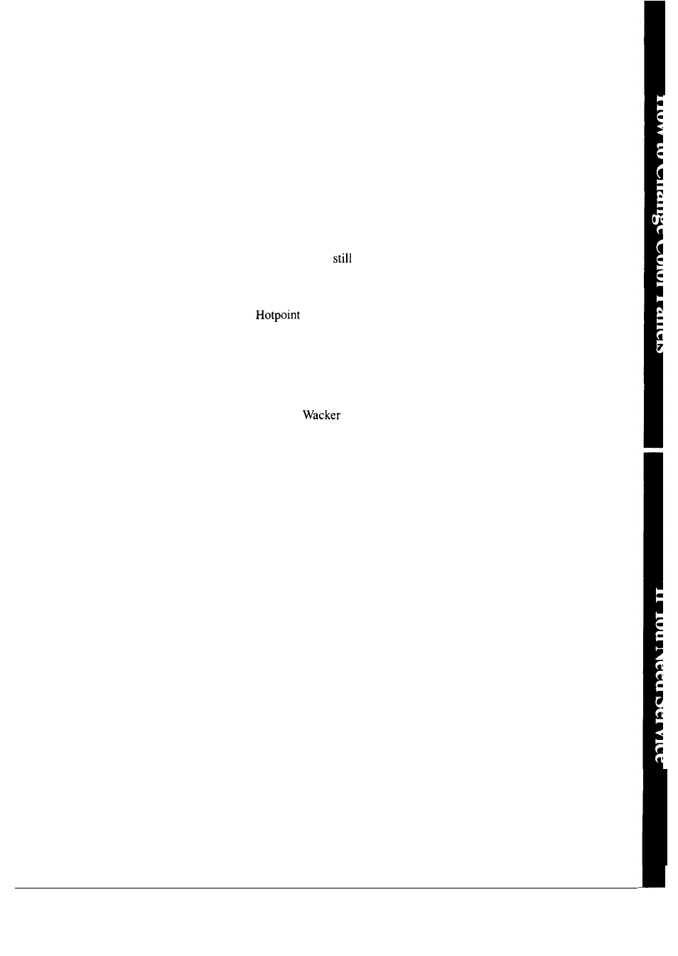 Repair service, If you need service | Hotpoint HDA2600K User Manual | Page 23 / 24