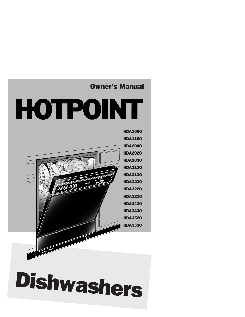 Hotpoint HDA3530 User Manual | 32 pages