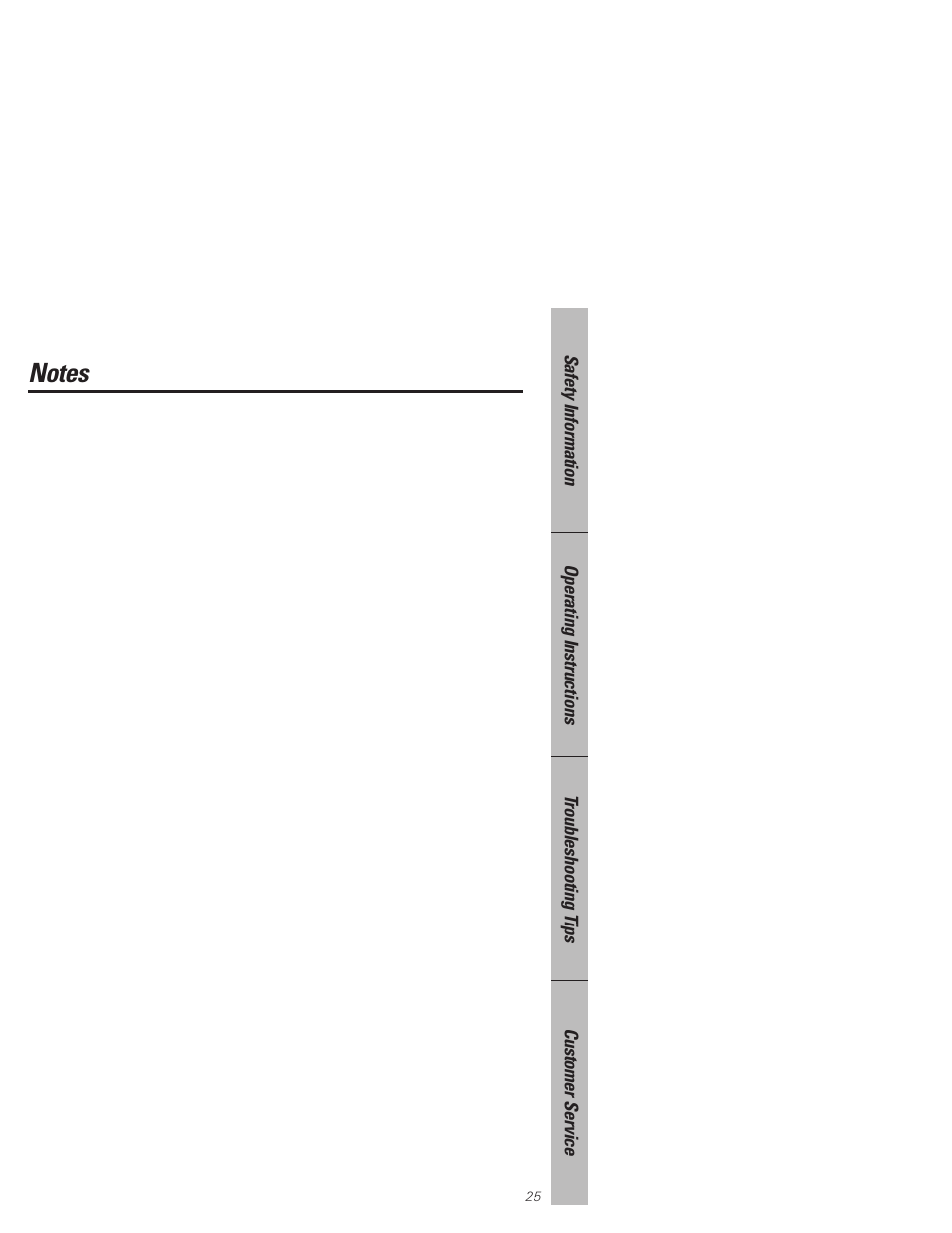 Hotpoint HDA3530 User Manual | Page 25 / 32