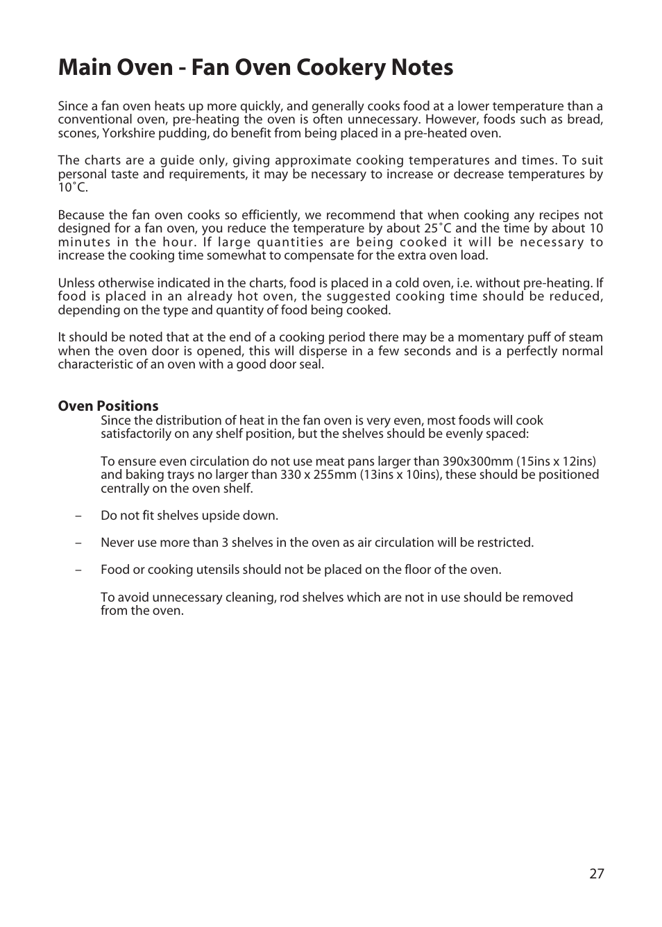 Hotpoint DD77 DT77 User Manual | Page 27 / 48