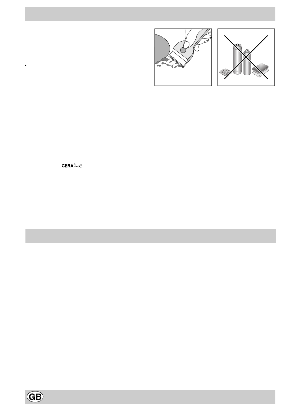 Care and cleaning, Troubleshooting | Hotpoint GQ64ST User Manual | Page 6 / 16