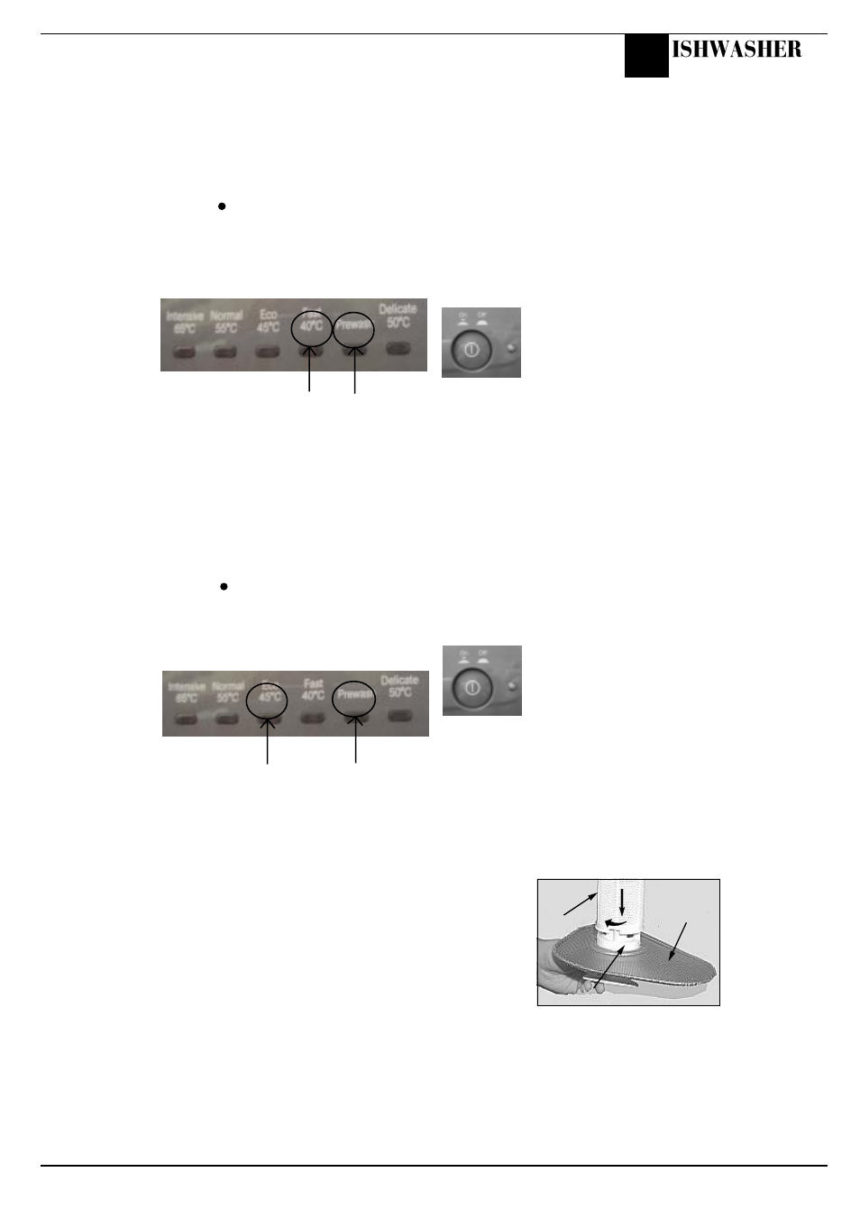 Ishwasher | Hotpoint FDW60 User Manual | Page 17 / 28