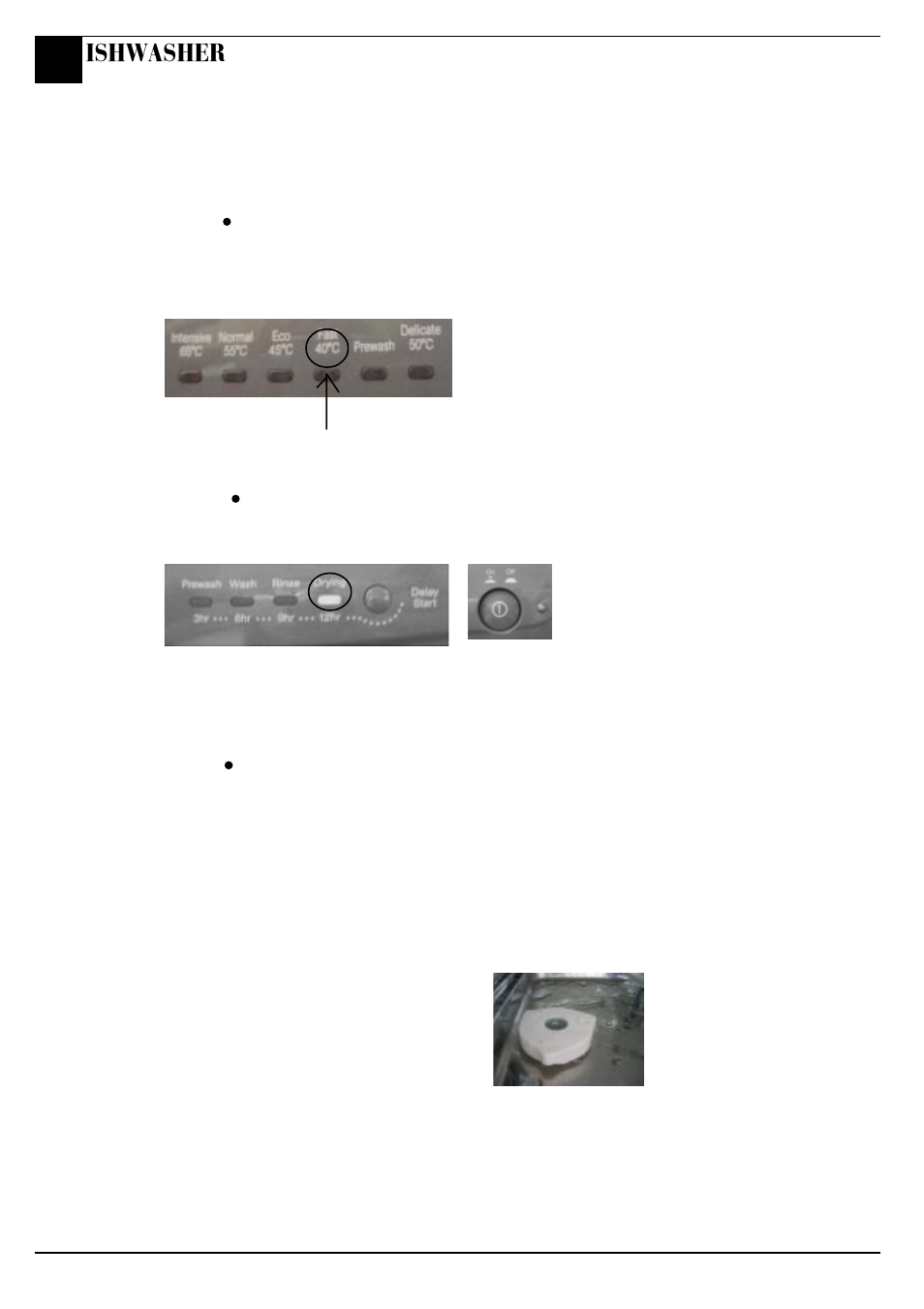 Ishwasher | Hotpoint FDW60 User Manual | Page 18 / 28