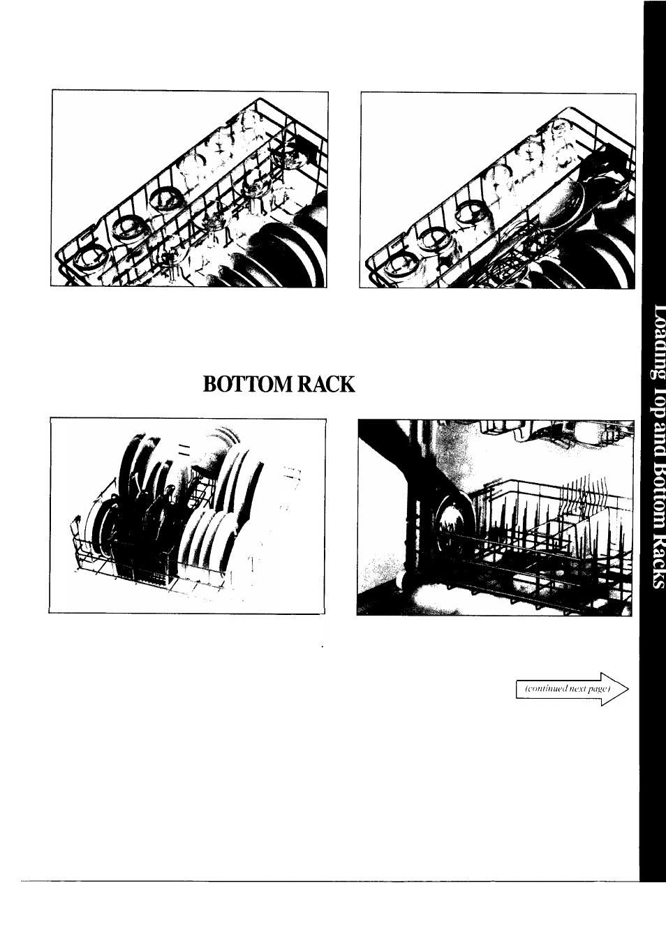 How to load the | Hotpoint HDA2030 User Manual | Page 13 / 20