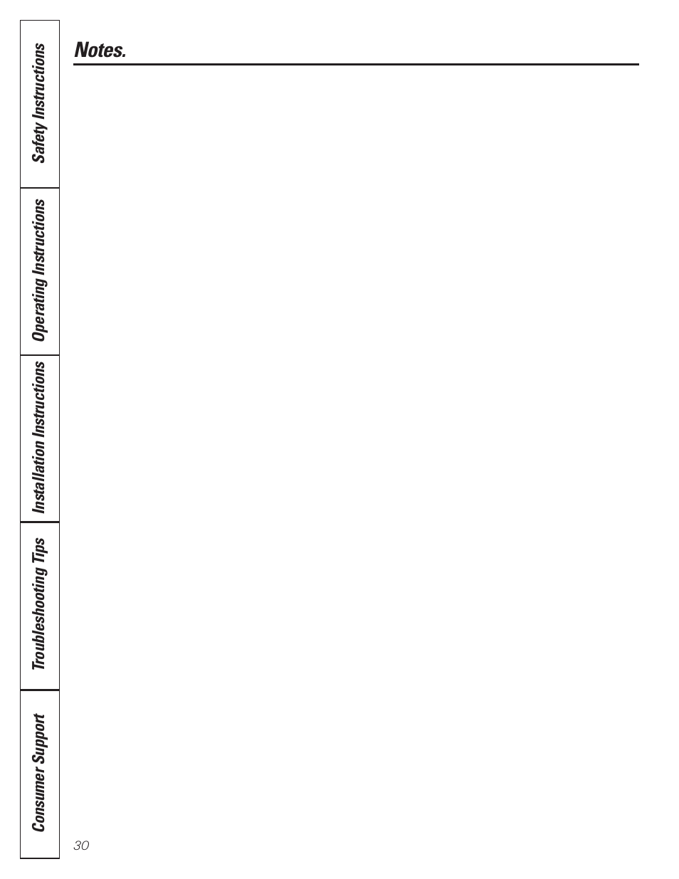 Hotpoint 19 User Manual | Page 30 / 32