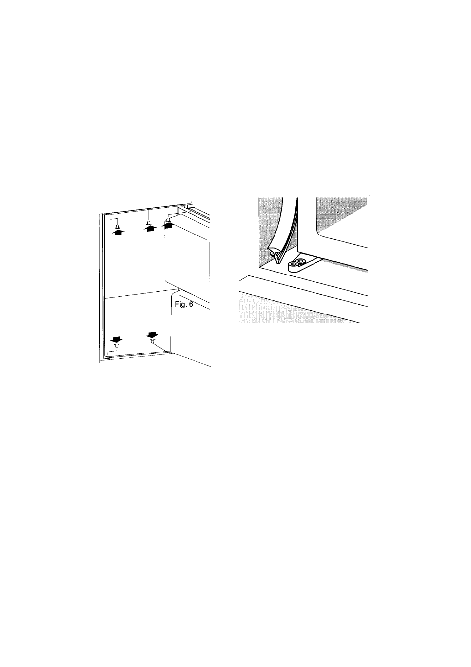 Mounting the appliance | Hotpoint BM10 User Manual | Page 8 / 20