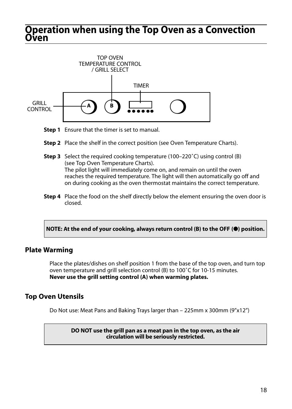 Hotpoint S130E User Manual | Page 19 / 36