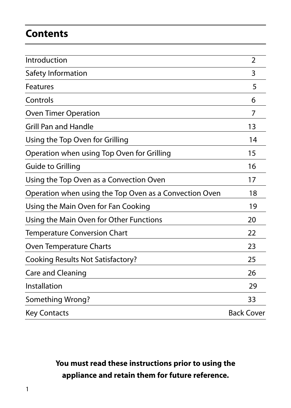 Hotpoint S130E User Manual | Page 2 / 36