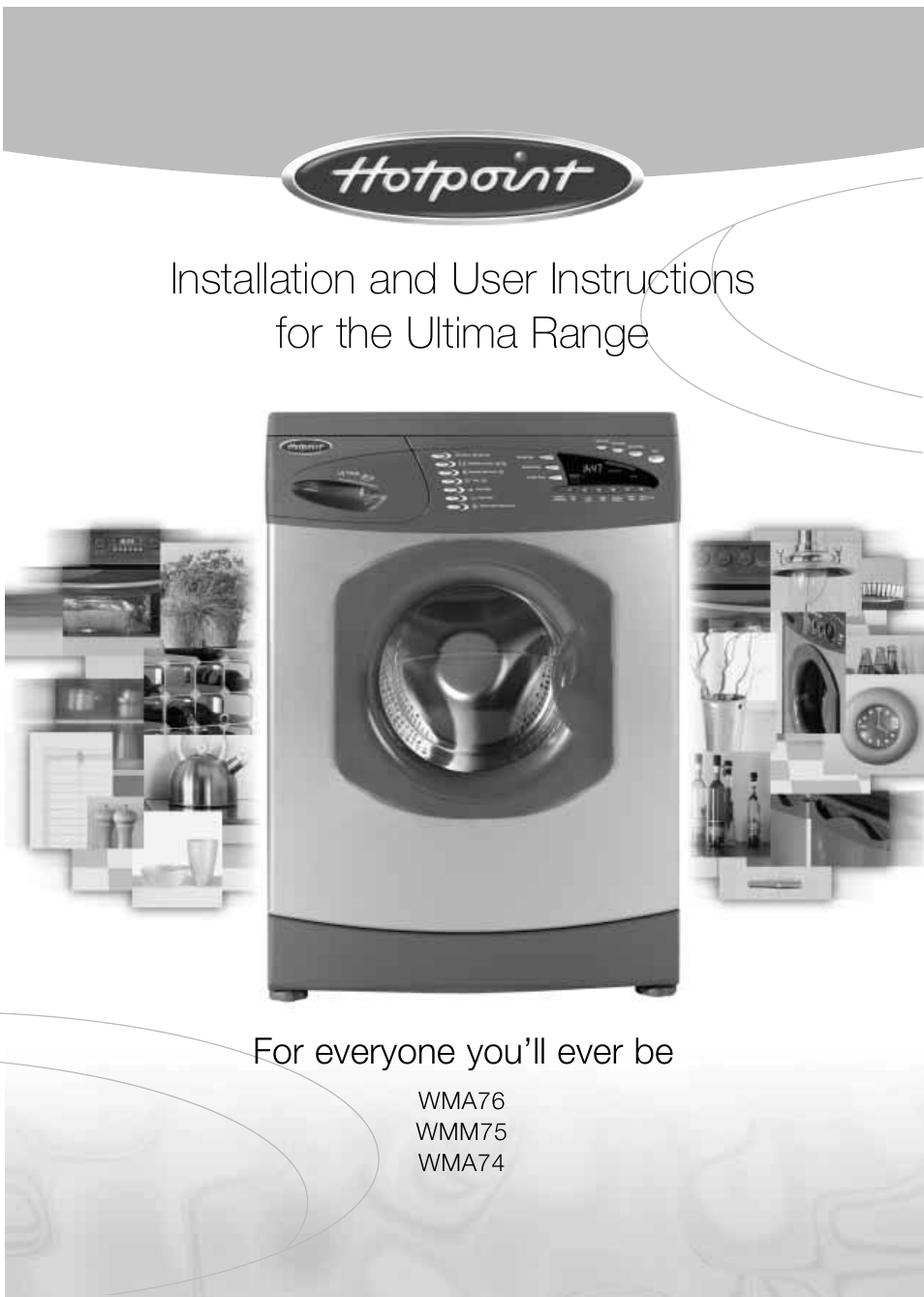 Hotpoint WMA76 User Manual | 28 pages