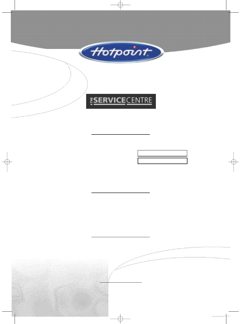 Key contacts | Hotpoint WMT02 User Manual | Page 24 / 24