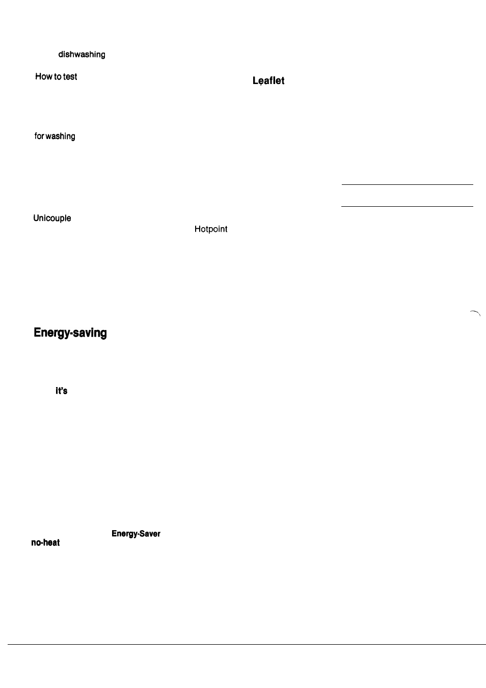 Hotpoint Dishwasher User Manual | Page 2 / 16